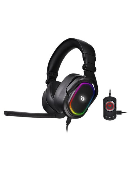 Casti gaming Thermaltake Premium Argent H5 iluminare