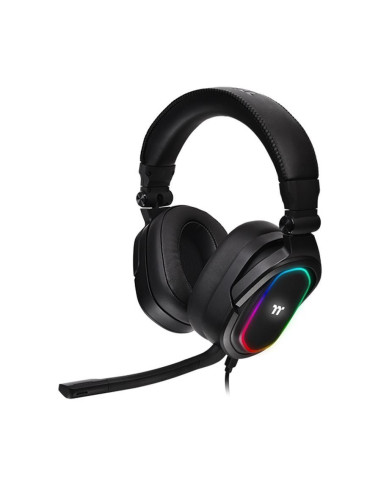 Casti gaming Thermaltake Premium Argent H5 iluminare