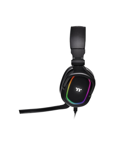 Casti gaming Thermaltake Premium Argent H5 iluminare