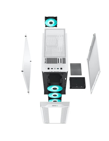 Carcasa Deepcool CC560 alba,R-CC560-WHGAA4-G-1
