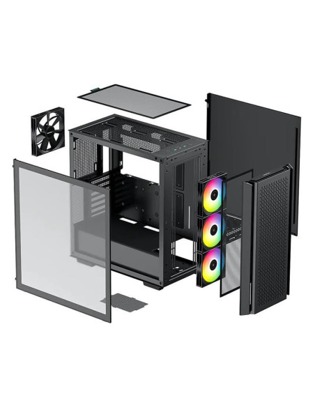 Carcasa Deepcool CG560 neagra,R-CG560-BKAAE4-G-1