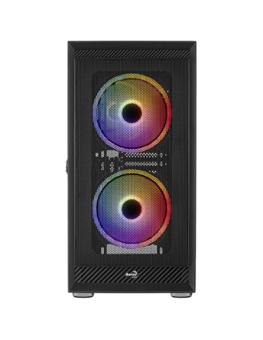 Carcasa Aerocool Graphite V2 neagra,GRAPHITE-G-BK-V2