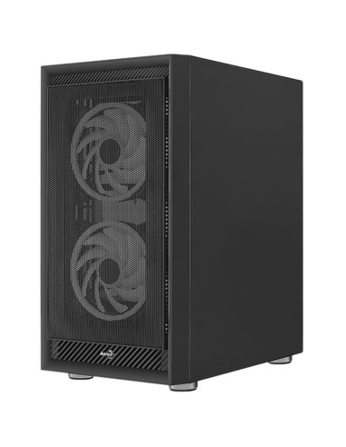 Carcasa Aerocool Graphite V2 neagra,GRAPHITE-G-BK-V2