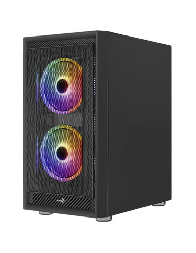 Carcasa Aerocool Graphite V2 neagra,GRAPHITE-G-BK-V2