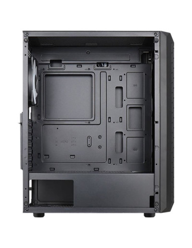 Carcasa Aerocool Beam V2 RGB neagra,BEAM-G-BK-V2