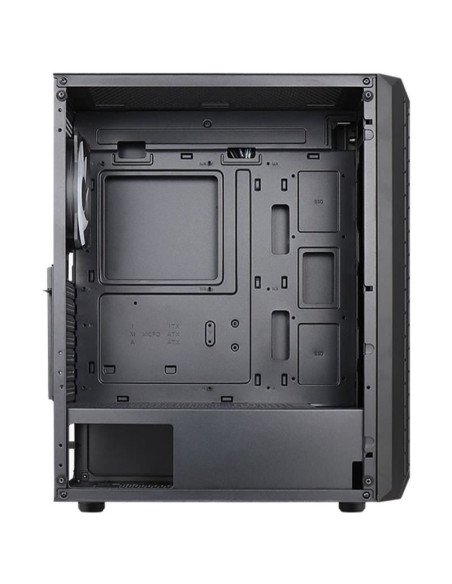 Carcasa Aerocool Beam V2 RGB neagra,BEAM-G-BK-V2