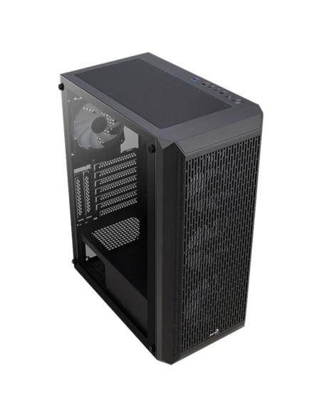 Carcasa Aerocool Beam V2 RGB neagra,BEAM-G-BK-V2