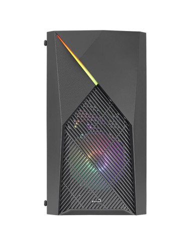 Carcasa Aerocool Raider Mini RGB neagra,RAIDER MINI-G-BK-V2