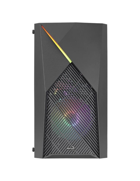 Carcasa Aerocool Raider Mini RGB neagra,RAIDER MINI-G-BK-V2