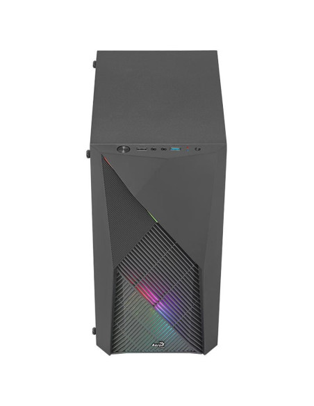 Carcasa Aerocool Raider Mini RGB neagra,RAIDER MINI-G-BK-V2