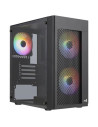 Carcasa Aerocool Hexform V2 RGB neagra,HEXFORM-G-BK-V2