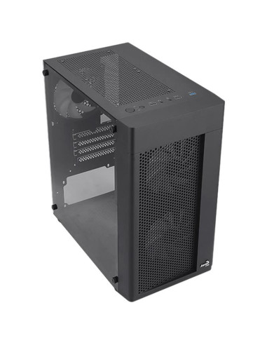 Carcasa Aerocool Hexform V2 RGB neagra,HEXFORM-G-BK-V2