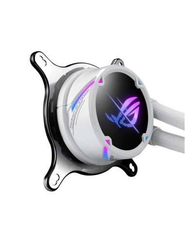 Cooler procesor cu lichid ASUS ROG STRIX LC II 360 alb