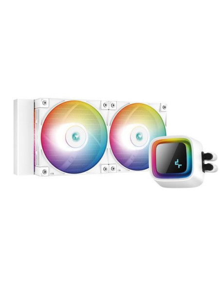 Cooler procesor cu lichid Deepcool LS520 alb iluminare Cooler procesor cu lichid Deepcool LS520 alb iluminare