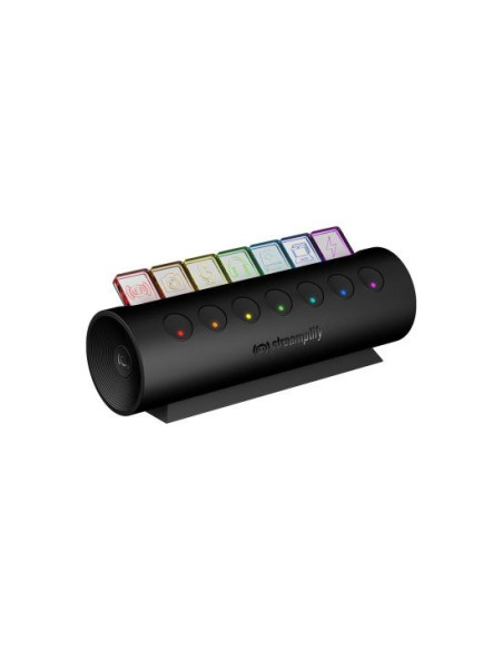 HUB USB Streamplify CTRL 7 iluminare RGB 7 port-uri,HUB CTRL