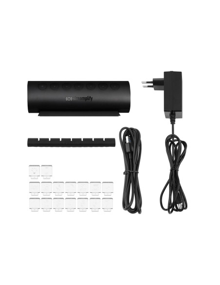 HUB USB Streamplify CTRL 7 iluminare RGB 7 port-uri,HUB CTRL
