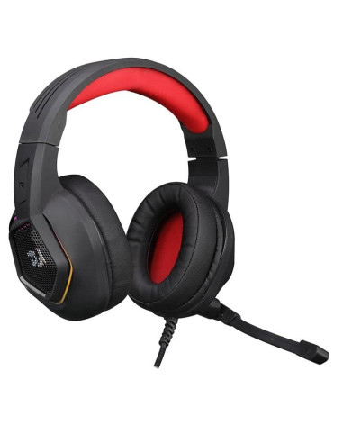 Casti gaming Redragon Medea negre iluminare RGB,H280