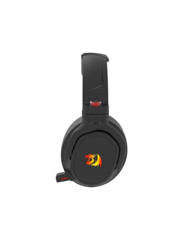 Casti gaming wireless Redragon Hades negre iluminare RGB,H838