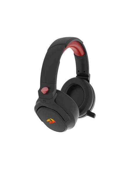 Casti gaming wireless Redragon Hades negre iluminare RGB,H838