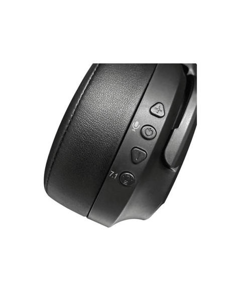Casti gaming wireless Redragon Hades negre iluminare RGB,H838