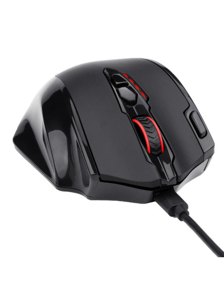 Mouse gaming wireless Redragon Impact Elite negru iluminare