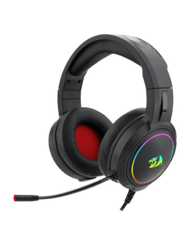 Casti gaming Redragon Mento negre iluminare RGB,H270-RGB