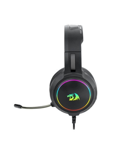Casti gaming Redragon Mento negre iluminare RGB,H270-RGB