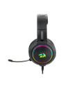 Casti gaming Redragon Mento negre iluminare RGB,H270-RGB