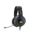 Casti gaming Redragon Mento negre iluminare RGB,H270-RGB