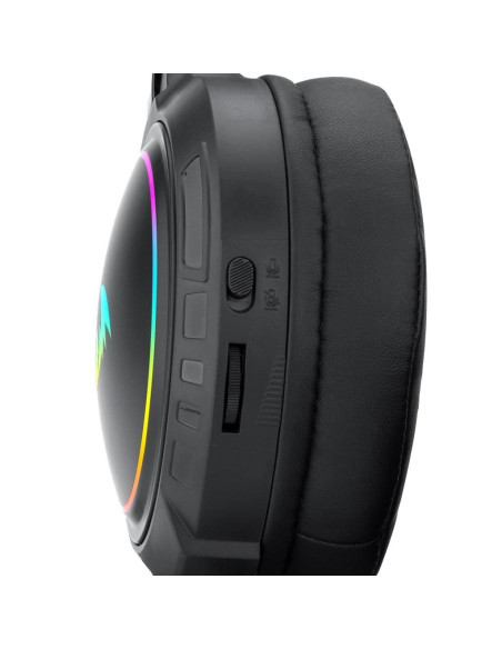 Casti gaming Redragon Mento negre iluminare RGB,H270-RGB