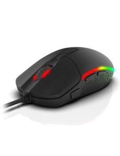 Mouse gaming Redragon Invader negru iluminare RGB,M719-RGB