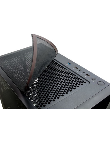 Carcasa Inter-Tech Hornet neagra,IT-3303