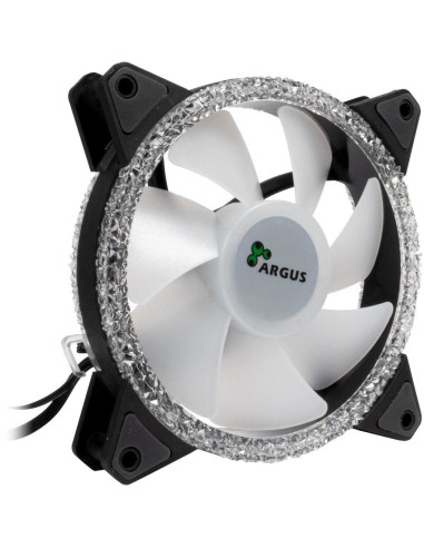 Set 3 ventilatoare Inter-Tech Argus RS-07 120mm iluminare