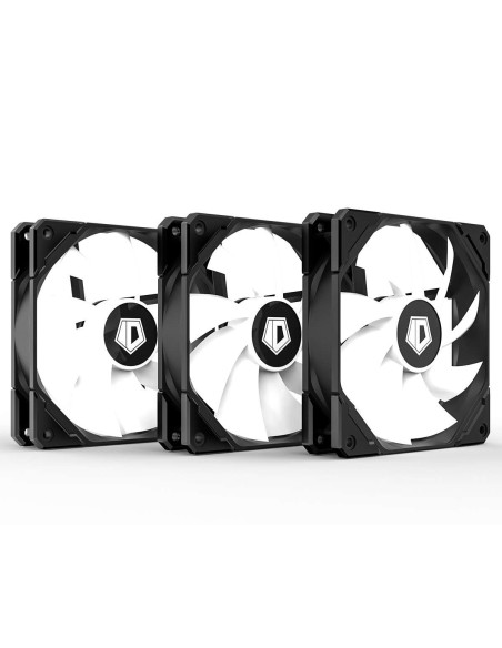 Set 3 ventilatoare ID-Cooling TF-12025 120mm iluminare