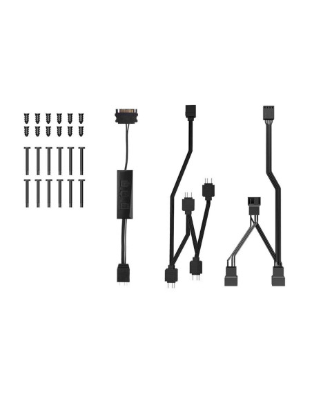 Set 3 ventilatoare ID-Cooling TF-12025 120mm iluminare