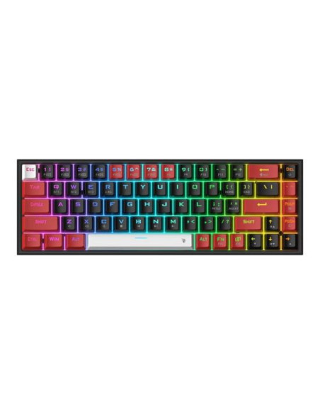 Tastatura gaming mecanica Redragon Castor Pro neagra iluminare