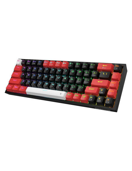 Tastatura gaming mecanica Redragon Castor Pro neagra iluminare