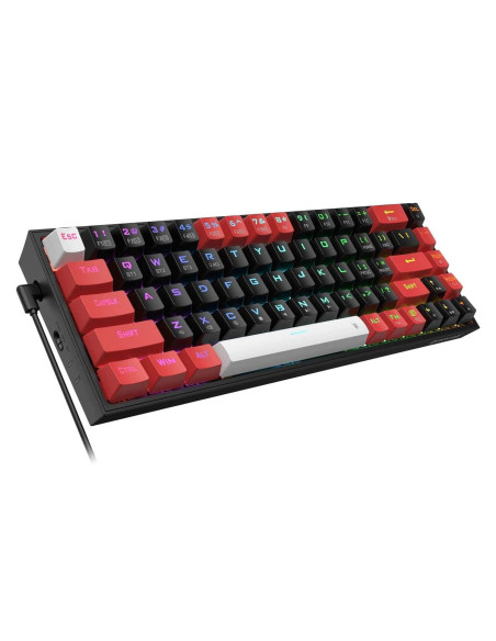 Tastatura gaming mecanica Redragon Castor Pro neagra iluminare
