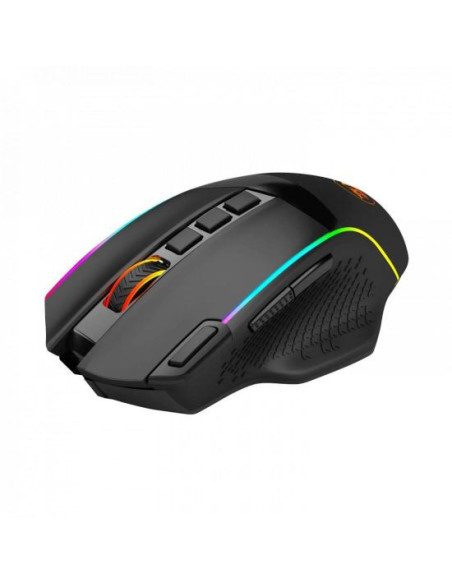 Mouse gaming wireless si cu fir Redragon Enlightment negru