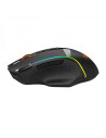 Mouse gaming wireless si cu fir Redragon Enlightment negru