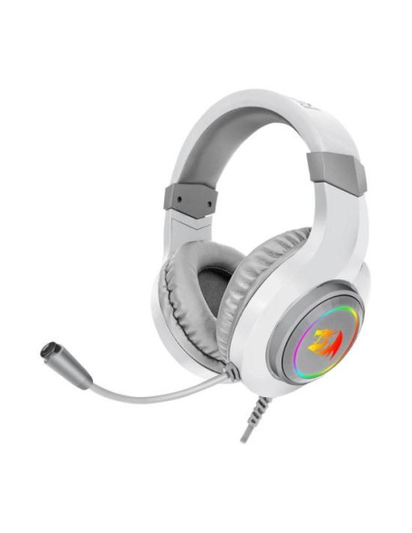 Casti gaming Redragon Hylas iluminare RGB albe,H260-W