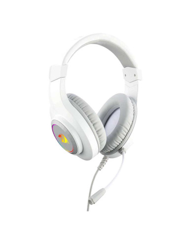 Casti gaming Redragon Hylas iluminare RGB albe,H260-W