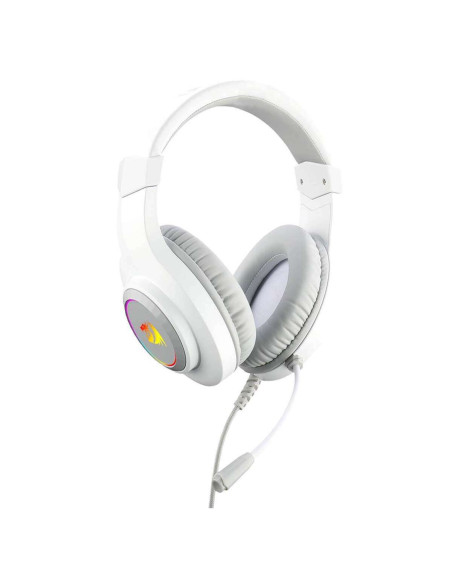 Casti gaming Redragon Hylas iluminare RGB albe,H260-W