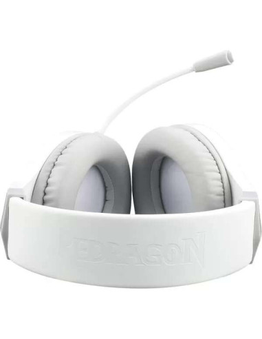 Casti gaming Redragon Hylas iluminare RGB albe,H260-W