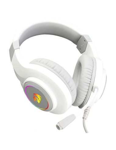 Casti gaming Redragon Hylas iluminare RGB albe,H260-W