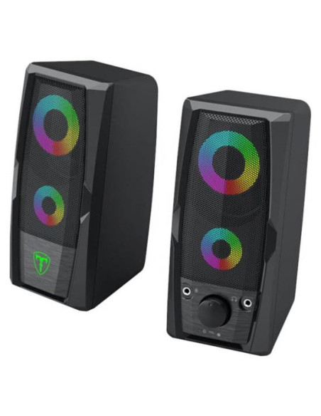 Boxe T-Dagger Matrix iluminare RGB negre,T-TGS550