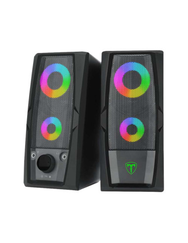Boxe T-Dagger Matrix iluminare RGB negre,T-TGS550