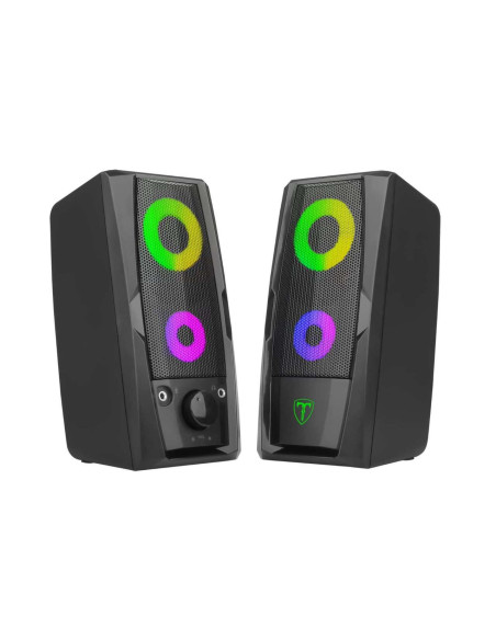 Boxe T-Dagger Matrix iluminare RGB negre,T-TGS550