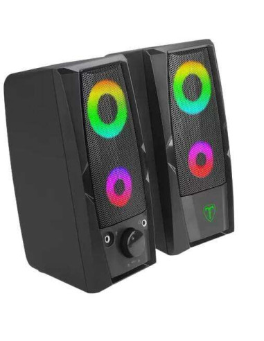 Boxe T-Dagger Matrix iluminare RGB negre,T-TGS550