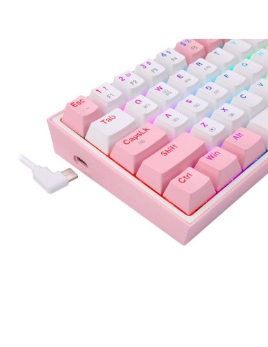 Tastatura gaming mecanica Bluetooth cu fir si wireless Redragon